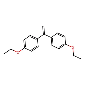 1,1-Bis(4-ethoxyphenyl)ethylene structure