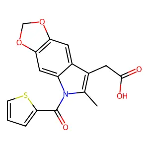 Compound C17H13NO5S structure