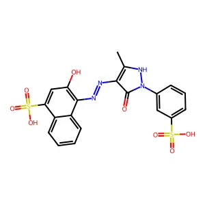 Acid Red 186 free acid structure