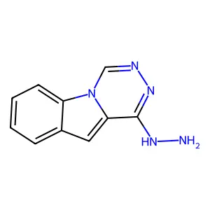 [1,2,4]triazino[4,5-a]indol-1-ylhydrazine structure