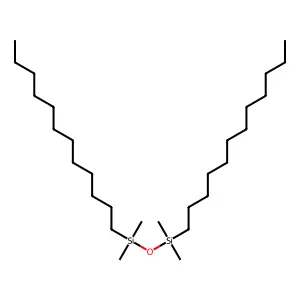 1,3-Didodecyl-1,1,3,3-tetramethyldisiloxane structure
