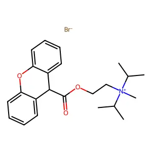PROPANTHELINE BROMIDE structure