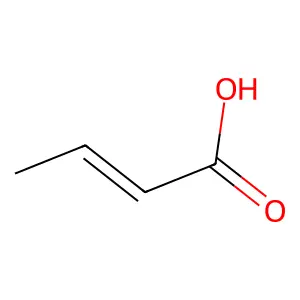 Compound C4H6O2 structure