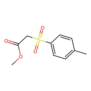 methyl 2-(4-methylphenyl)sulfonylacetate structure