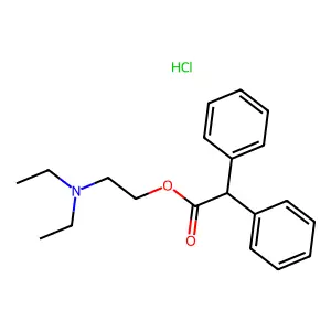 Adiphenine hydrochloride structure