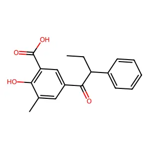 Compound C18H18O4 structure