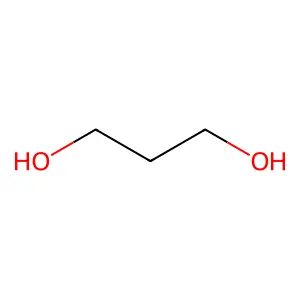 Compound C3H8O2 structure