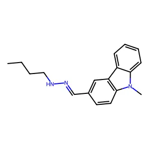 Compound C18H21N3 structure