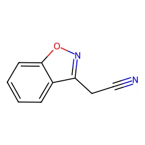 1,2-Benzisoxazole-3-acetonitrile structure