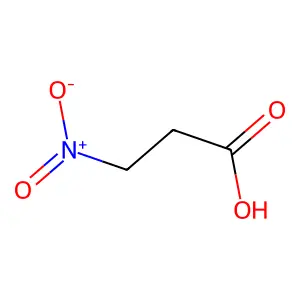 3-nitropropionic acid structure