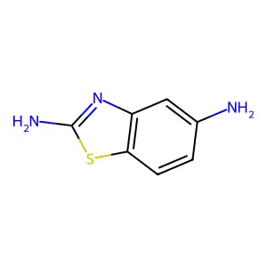 1,3-benzothiazole-2,5-diamine structure