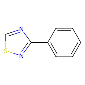 Compound C8H6N2S structure