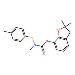 N-(4-Toluenesulfenyl)carbofuran structure