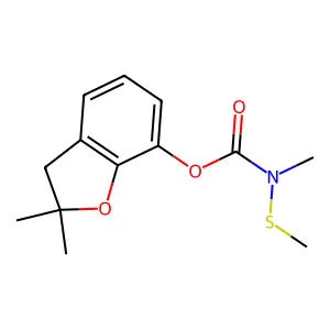 N-(Methylsulfenyl)carbofuran structure