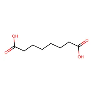 Octanedioic acid structure