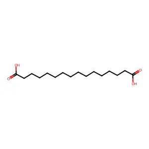 HEXADECANEDIOIC ACID structure