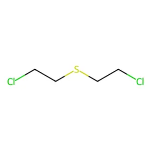 Mustard gas structure