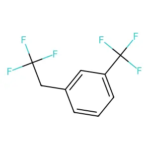 1-(2,2,2-trifluoroethyl)-3-(trifluoromethyl)benzene structure