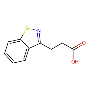 1,2-Benzisothiazole-3-propanoic acid structure