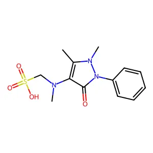 Metamizole structure