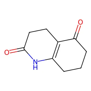 1,3,4,6,7,8-hexahydroquinoline-2,5-dione structure