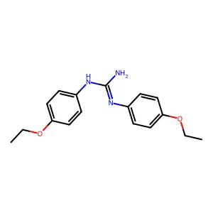 Di-p-phenethylguanidine structure