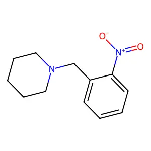 1-(2-Nitrobenzyl)piperidine structure