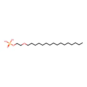 2-hexadecoxyethyl dihydrogen phosphate structure