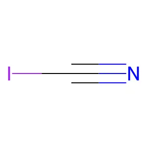 CYANOGEN IODIDE structure