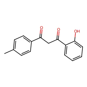 1-(2-hydroxyphenyl)-3-(4-methylphenyl)propane-1,3-dione structure