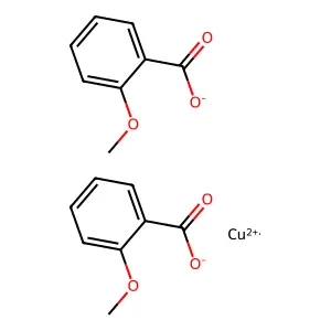Copper o-anisate structure
