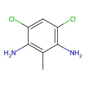 1,3-Benzenediamine, 4,6-dichloro-2-methyl- structure
