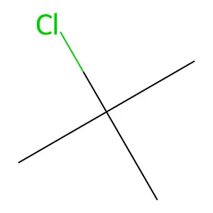 Compound C4H9Cl structure