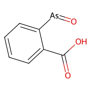 BENZOIC ACID, 2-ARSENOSO- structure
