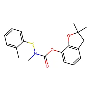 N-(2-Toluenesulfenyl)carbofuran structure