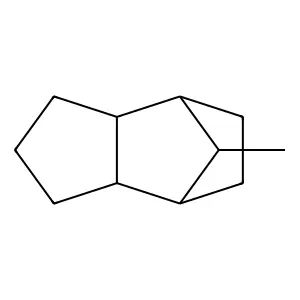 10-methyltricyclo[5.2.1.02,6]decane structure