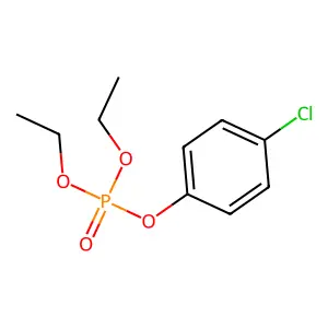 (4-chlorophenyl) diethyl phosphate structure