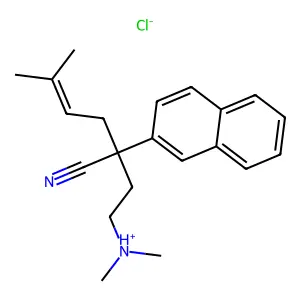 Compound C21H27ClN2 structure