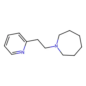 1-(2-(2-pyridinyl)ethyl)azepane structure