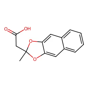 Compound C14H12O4 structure
