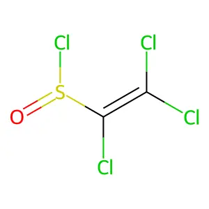 1,2,2-Trichloroethylenesulfinyl chloride structure