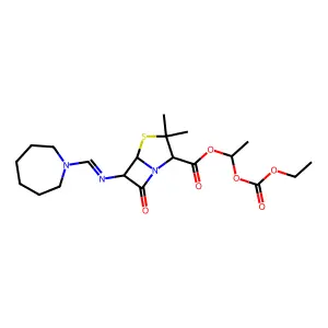 Bacmecillinam structure