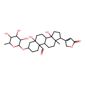 Convallatoxin structure