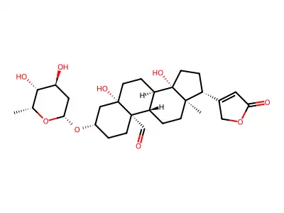 Helveticoside structure