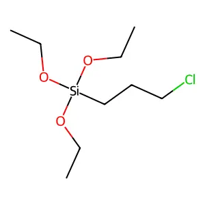 (3-Chloropropyl)triethoxysilane structure