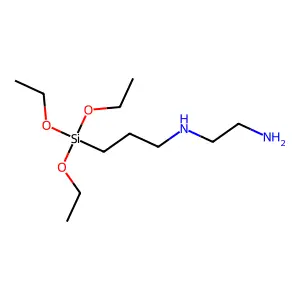1,2-Ethanediamine, N-[3-(triethoxysilyl)propyl]- structure