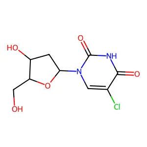 Compound C9H11ClN2O5 structure