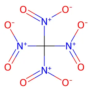 TETRANITROMETHANE structure