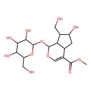 10-Hydroxyloganin structure