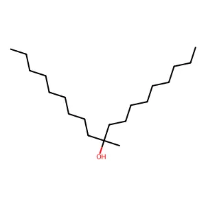 10-Methyl-10-nonadecanol structure